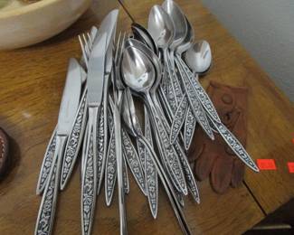 Mid Century silverware