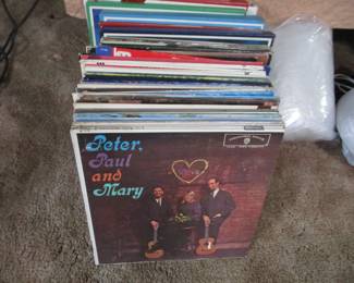 Lots of vinyl, some rock