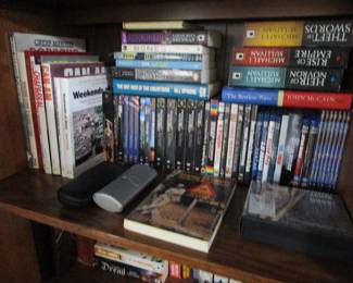 Books, DVDs, VHS