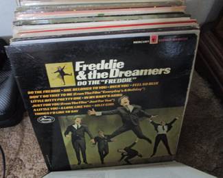 Lots of vinyl, some rock