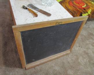Antique chalkboard