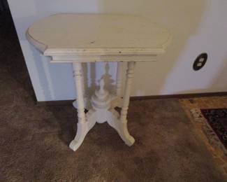 Antique end table