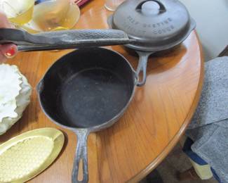 Griswold and vintage Lodge