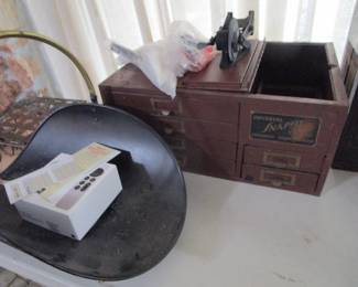 Vintage watchmaker chest