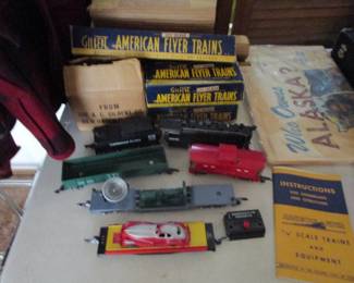 Train set, ephemera