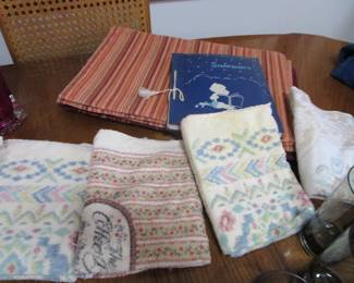 Vintage printed towels