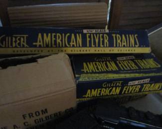American Flyer train set
