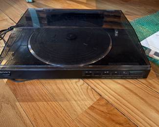 Sony turntable