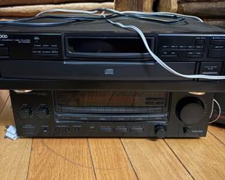 Kenwood multi CD changer and receiver