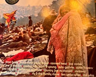 Lots of vinyl LPs, mostly rock and pop, including Beatles, Bette Midler, Stevie Wonder, Michael Jackson, Barry White, The Who, Bob Marley, Jimmy Buffet, Barbra Streisand, Wings, and more