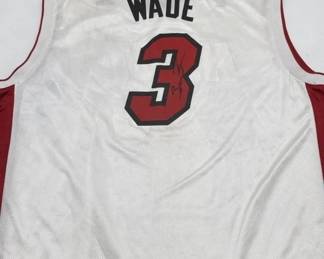 D Wade signed jersey