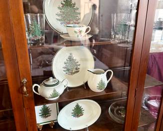 Vintage Cuthbertson Dinnerware "Original Christmas Tree"
