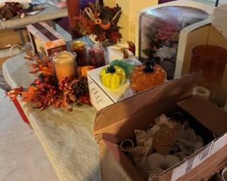 Fall and Christmas Decor