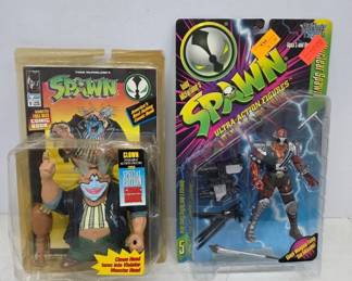 Spawn Action Figures in Original Packaging
