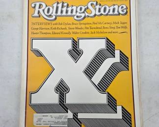 Rolling Stone 20th Anniversary Issue