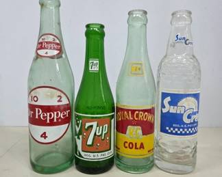 ACL Glass Soda Bottles with Labels