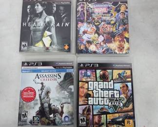 PlayStation 3 Game Lot with Manuals