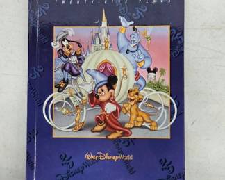 Walt Disney World 25th Anniversary Book