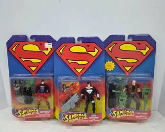 Superman Man of Steel Action Figures