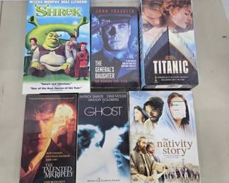 Movie VHS and DVD Collection