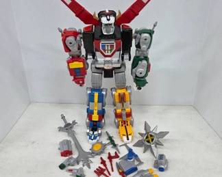 Electronic Voltron Figure with Accessories