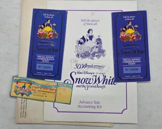 Disney Snow White 50th Anniversary Press Kit