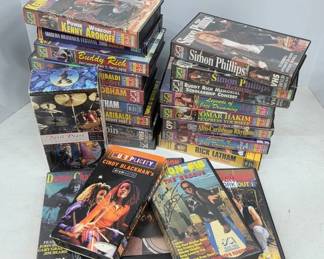Drum Instruction VHS Tapes
