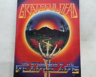 Grateful Dead Official Book And Clippings