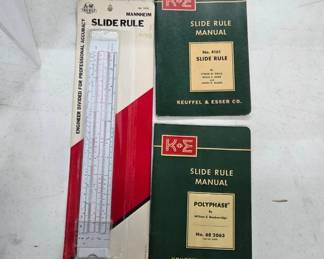 Keuffel & Esser Slide Rule with Manuals