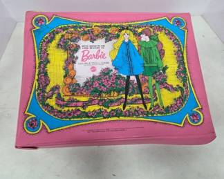 Barbie Doll Case With Dolls and Accessories