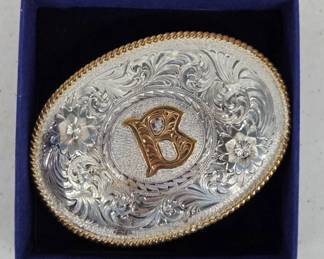 Belt Buckle Montana Silversmiths