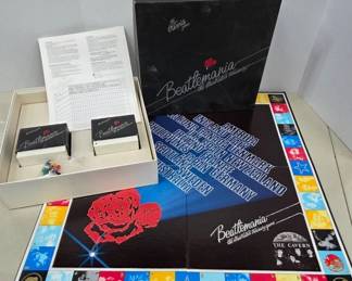 Beatlemania Illustrated Treasury Trivia Game