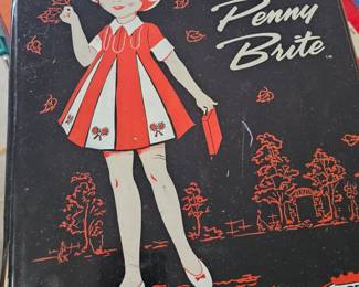 empty Penny Brite box, plastic