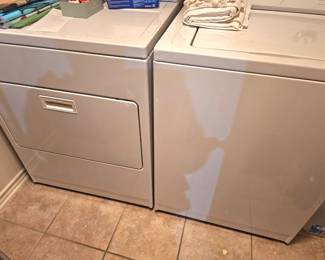 washer and dryer