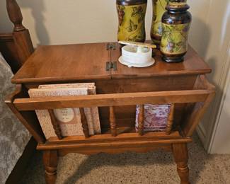 vintage side table 