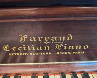 Piano label 