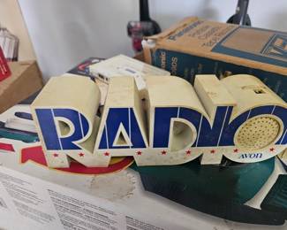 Avon collectible radio