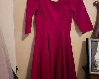 Vintage velvet dress