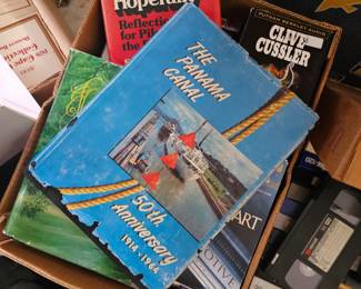 lots of vintage coffee table books