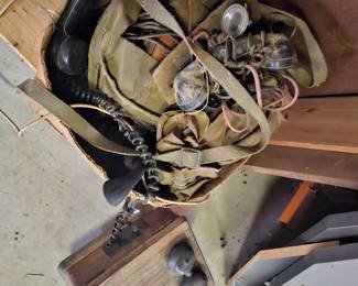vintage telephone parts
