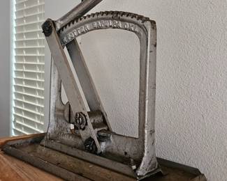 C.E. Potter cast iron nutcracker 