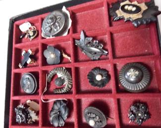Mourning Jewelry, some rare, come see