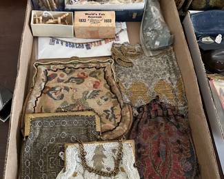 World's Fair Souvenirs, Petite Point & Beaded Bags