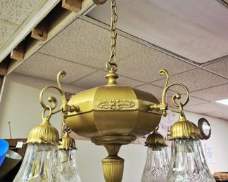 Vintage hanging light