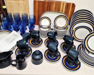 74 pcs. Noritake "Pacfica" set