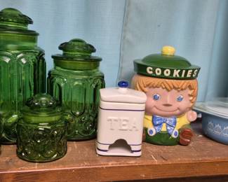 Moon and Stars cannister set