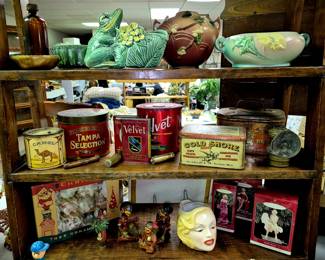 Much antiques, primitives and collectibles!!