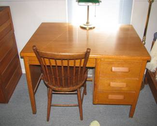 Oak desk