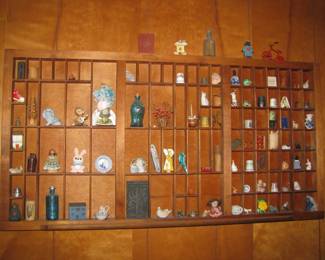 Printers tray with contents