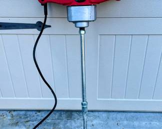 Brace electric cement mixer